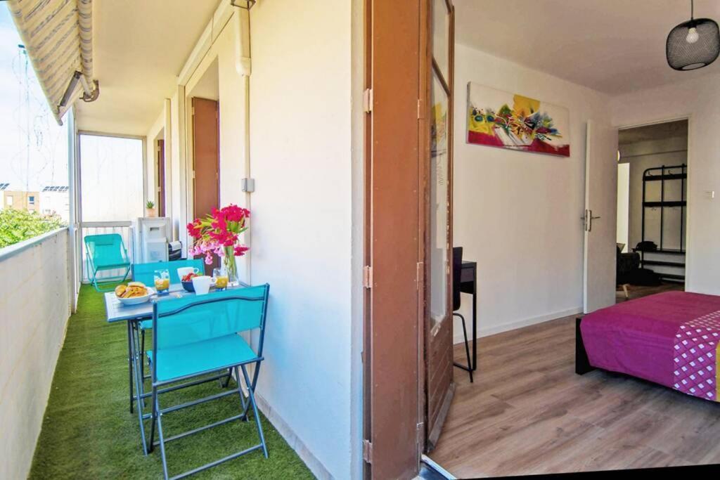 Climatise Gare Stcharles 4 Chambres Grand Balcon / Experience-Immo Marselha Exterior foto