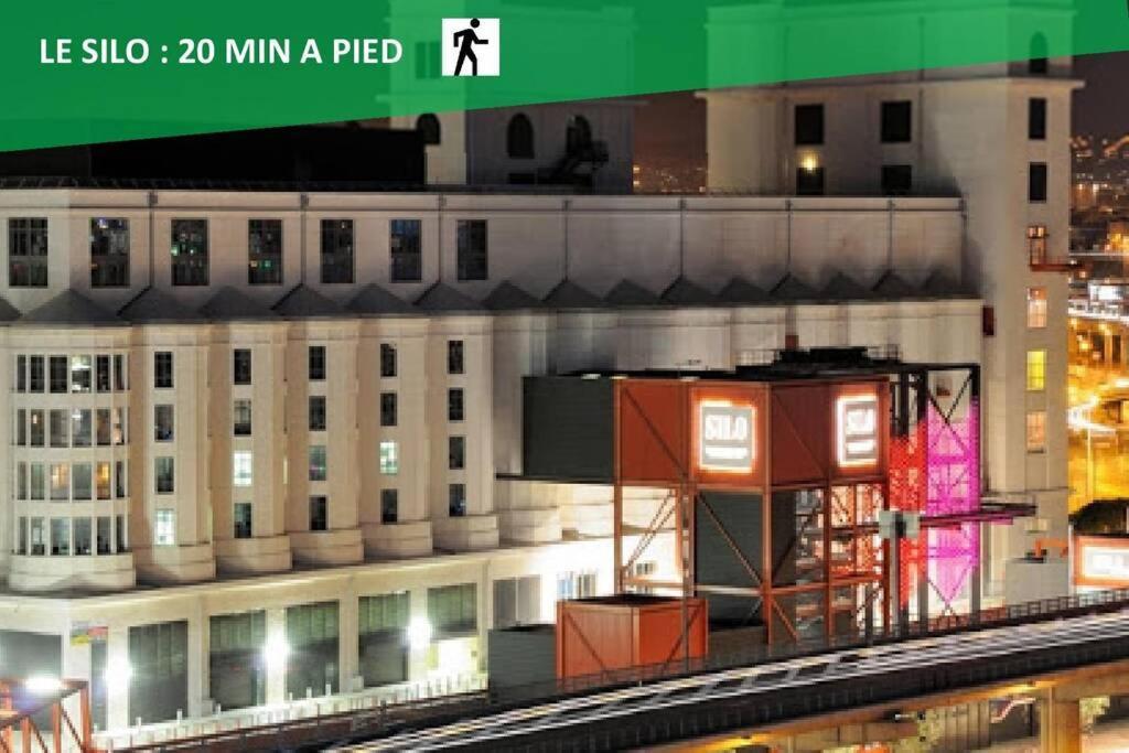 Climatise Gare Stcharles 4 Chambres Grand Balcon / Experience-Immo Marselha Exterior foto
