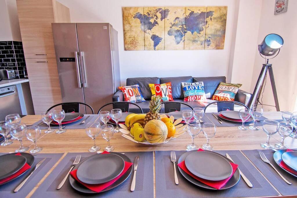 Climatise Gare Stcharles 4 Chambres Grand Balcon / Experience-Immo Marselha Exterior foto