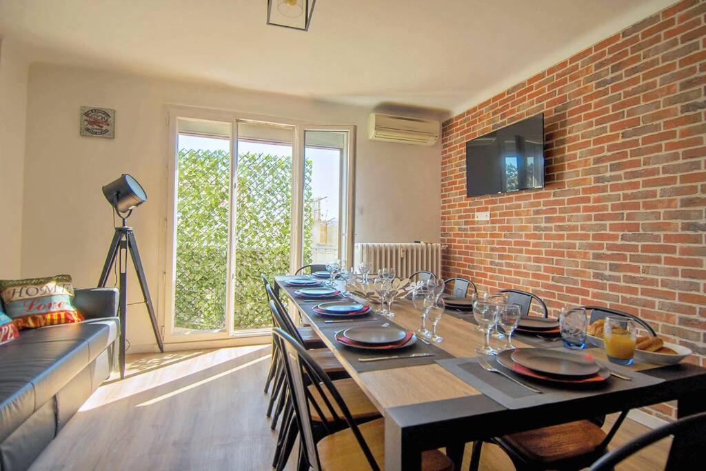 Climatise Gare Stcharles 4 Chambres Grand Balcon / Experience-Immo Marselha Exterior foto
