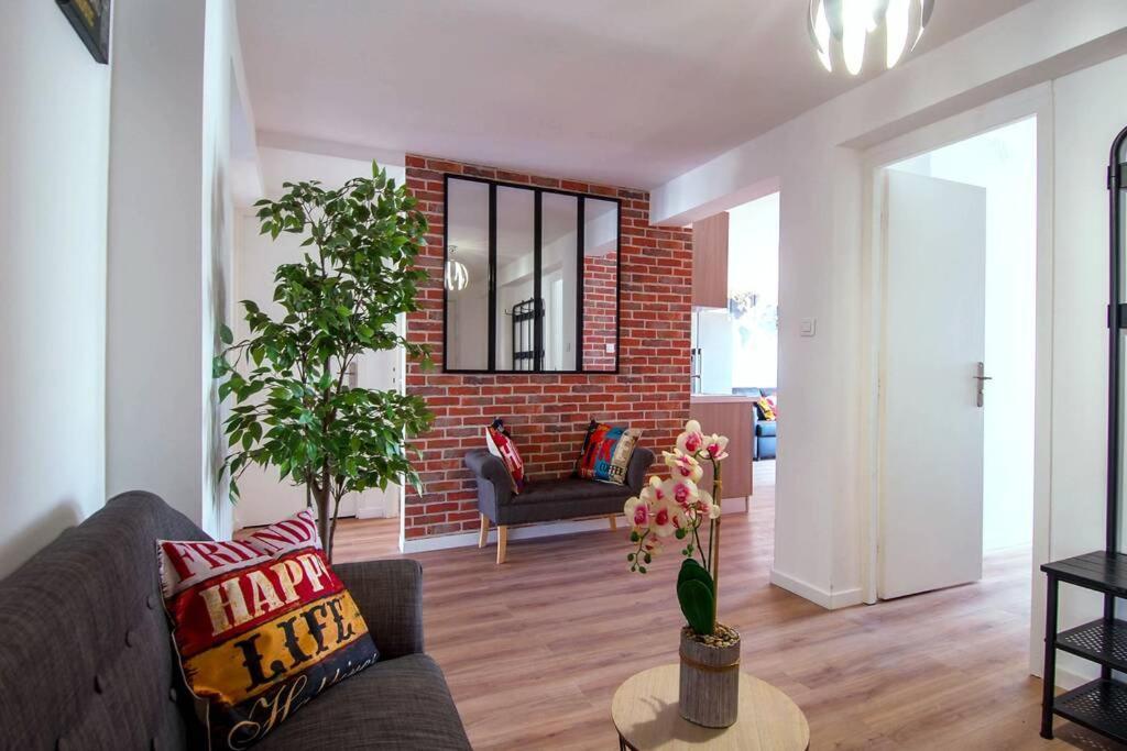 Climatise Gare Stcharles 4 Chambres Grand Balcon / Experience-Immo Marselha Exterior foto